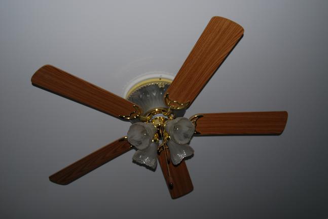 Paddle Fans and New Lighting are a good ways to make any room look great!